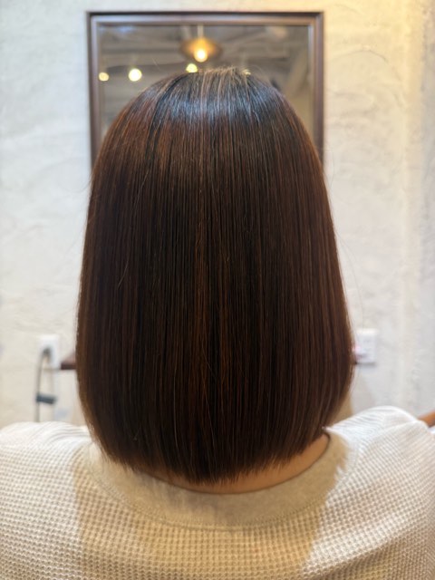 ボブ、リタッチ矯正